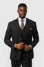 Classic Black 3 Pieces Notched Lapel Men Suits