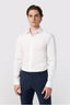 Gentle White Stylish Stretch Shirt