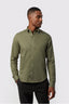 Olive Green Handsome Cotton Shirt For Men