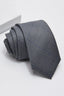 Dark Gray Plaid Blue Line Men's Tie