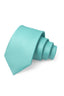 Tiffany Blue Jacquard Men's Formal Tie