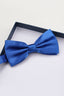 Royal Blue Satin Bow Tie