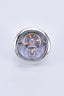 Vintage Silver Mechanical Lapel Pin For Men