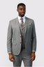 Bespoke Gray Notched Lapel 3 Pieces Men Suits