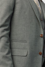 New Arrival Gray 3 Pieces Notched Lapel Men's Suits