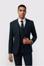 Classic Navy Notched Lapel Men Suits With Waistcoat