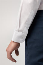 Gentle White Stylish Stretch Shirt
