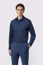 Modern Navy Men's Stretch Shirt
