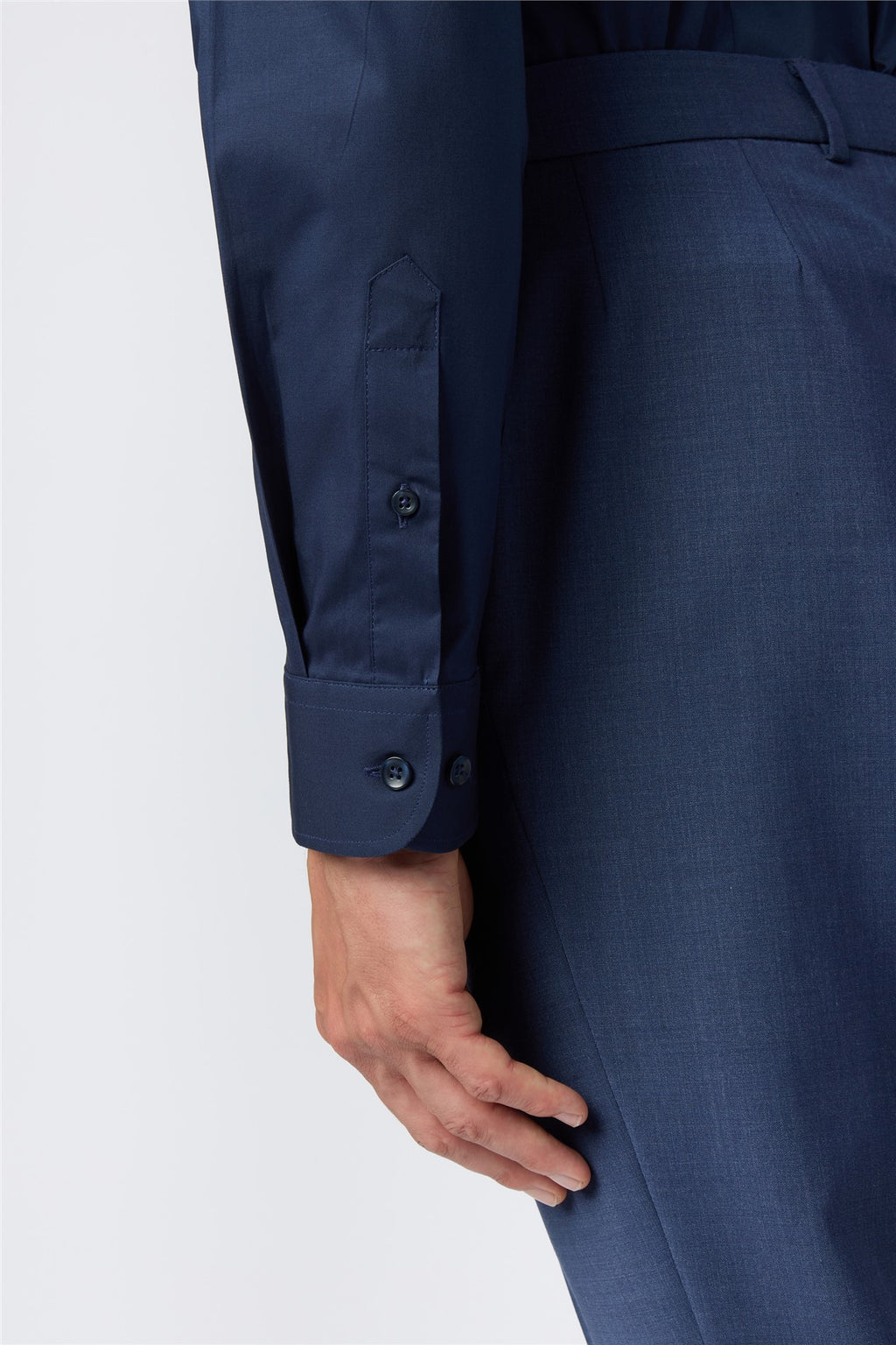 Modern Navy Men's Stretch Shirt