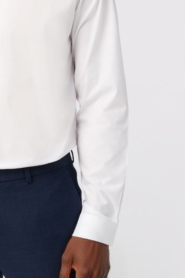 Best Fitted White Men Shirt