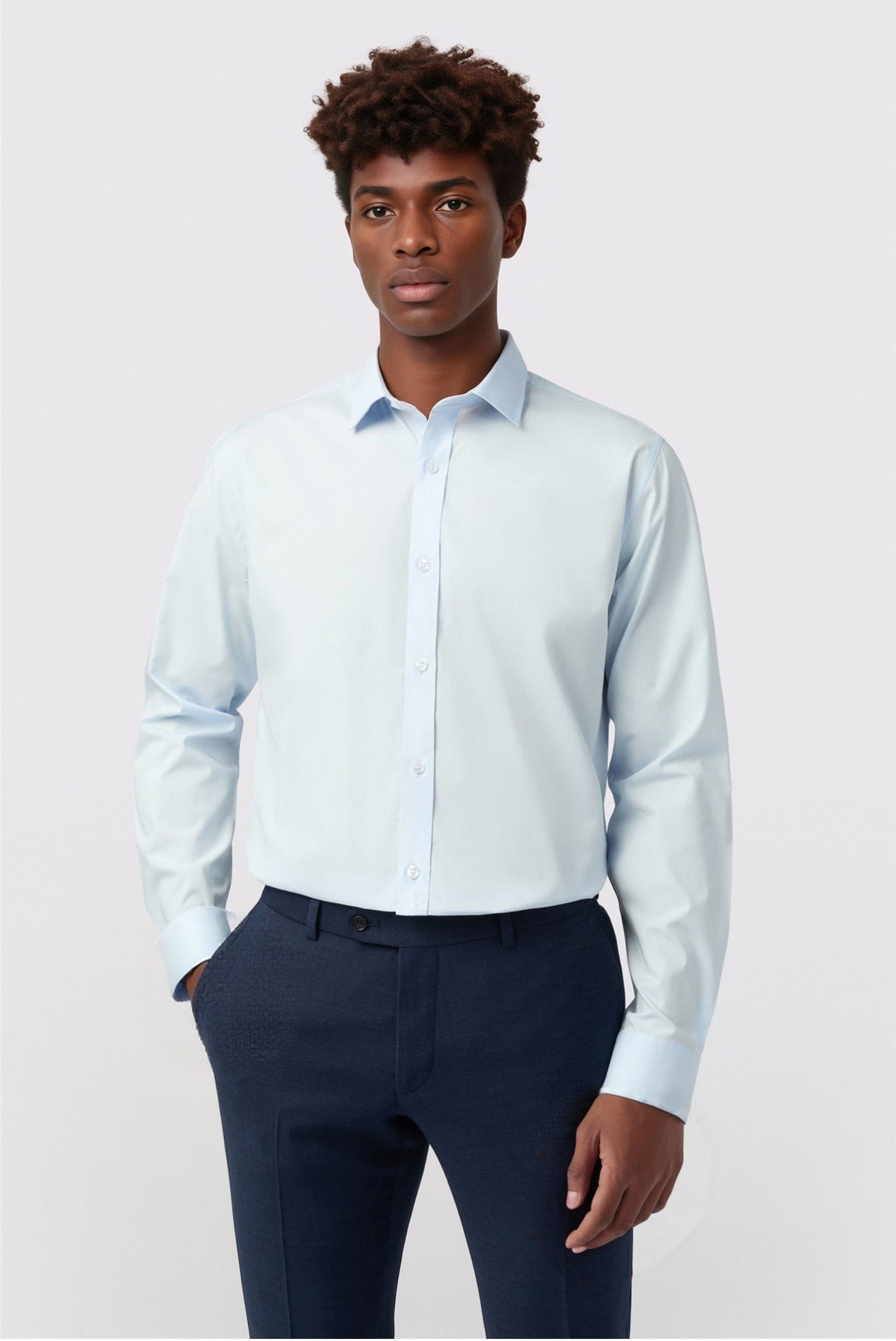 Fancy Latest Blue Shirt For Men