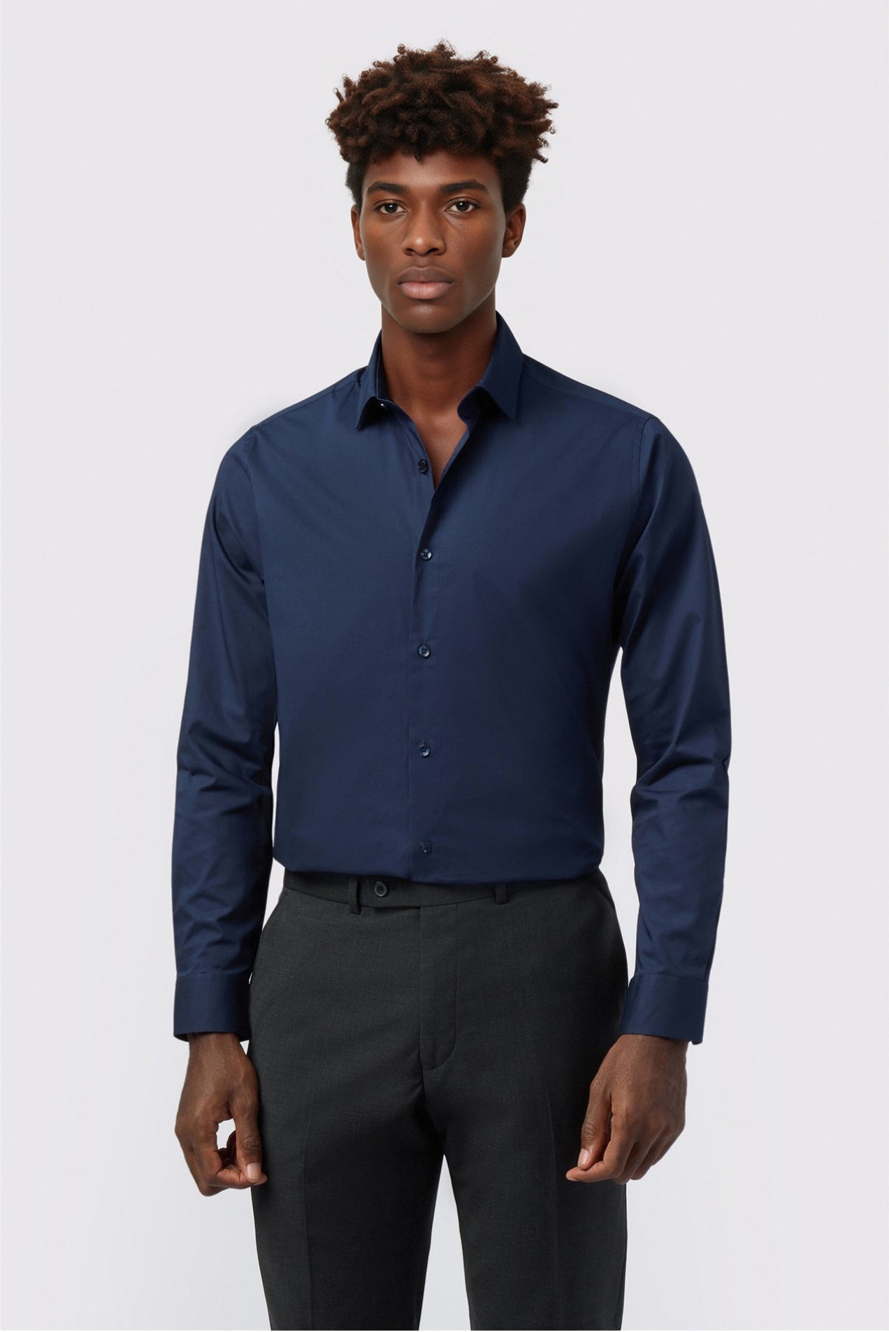 Fashion Navy Men's Shirt