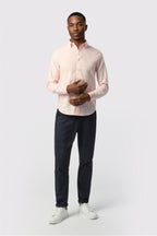 Glamorous Pink Cotton Men Shirt