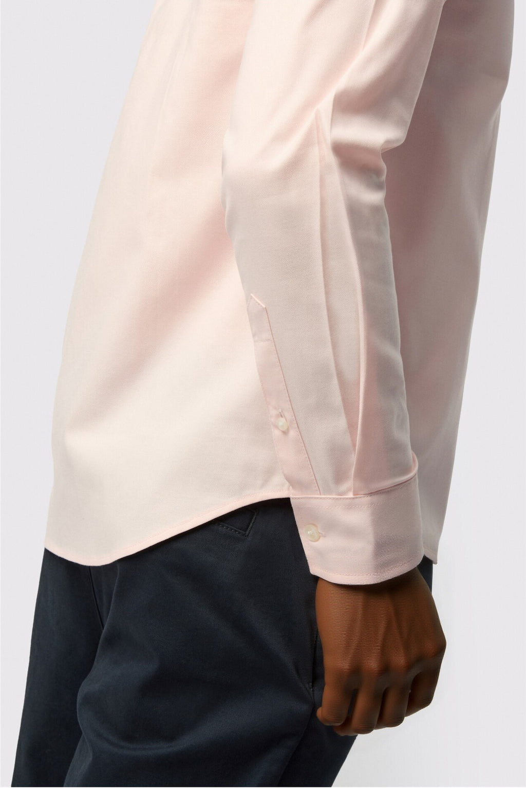 Glamorous Pink Cotton Men Shirt