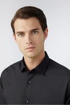 Latest Black Non-Iron Shirt For Men