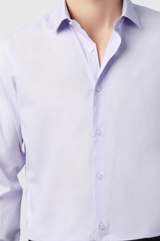 Gentle Lilac Non-Iron Men Shirt