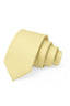 Mild Yellow Jacquard Men's Formal Tie