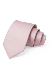 Chic Pink Jacquard Men's Formal Tie